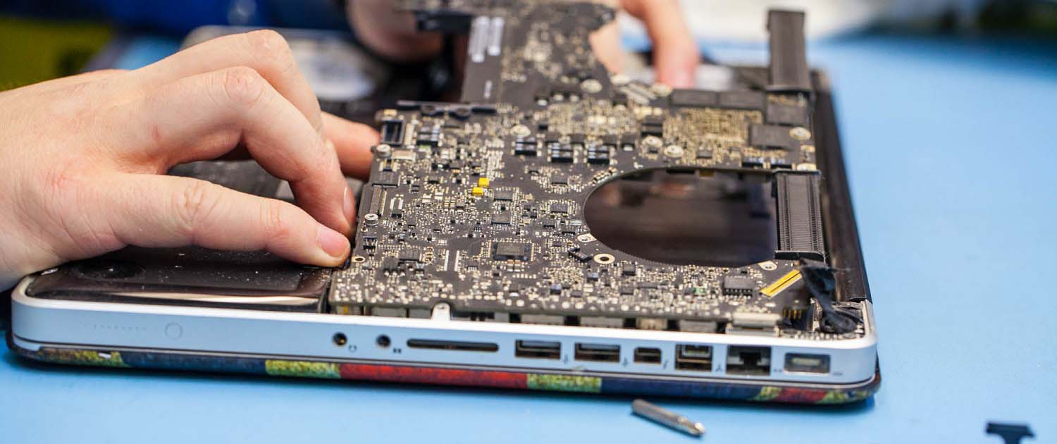 Замена или ремонт видеочипа ноутбука Apple MacBook в Гатчине
