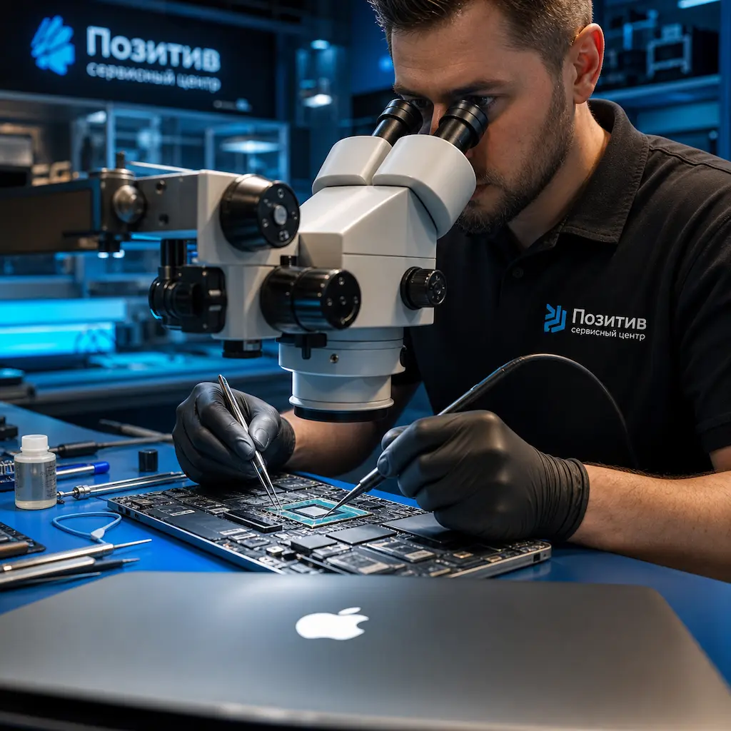 Замена видеокарты Apple MacBook в Гатчине