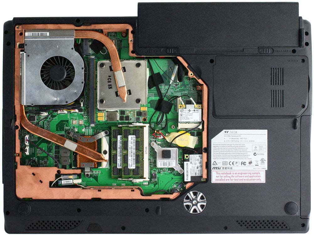 Замена или ремонт видеочипа ноутбука MSI в Гатчине