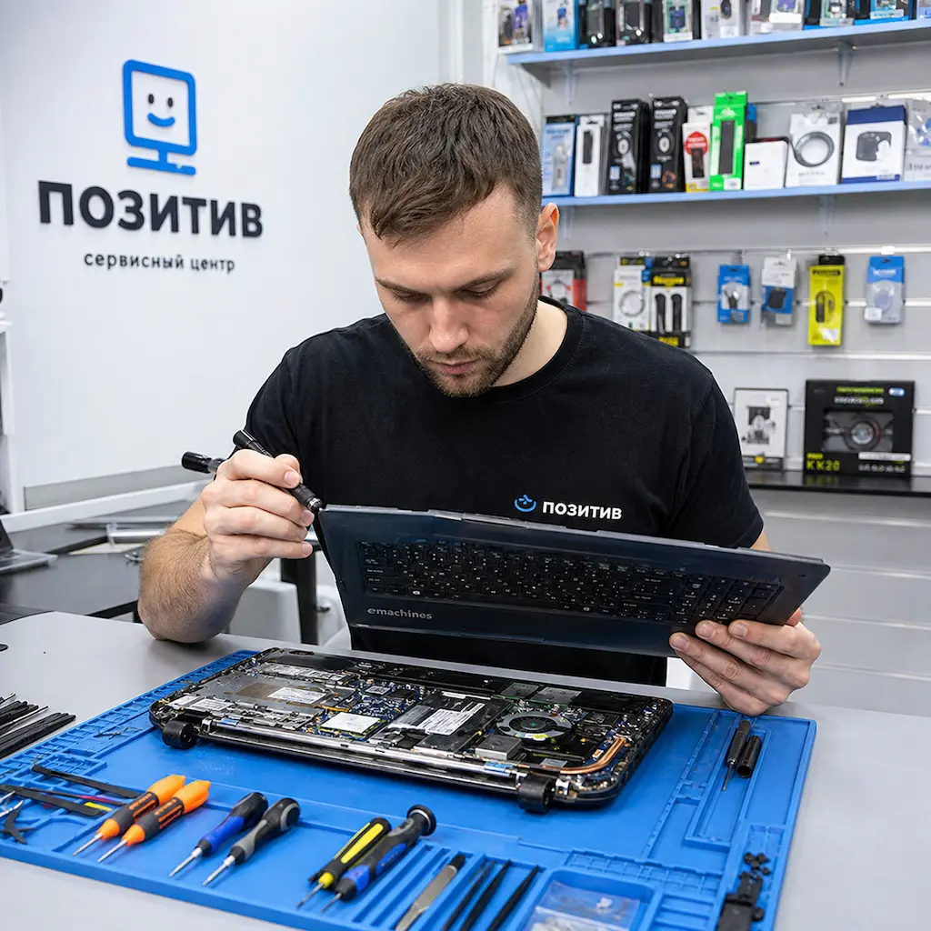 заменить клавиатуру на ноутбуке Emachines в Гатчине