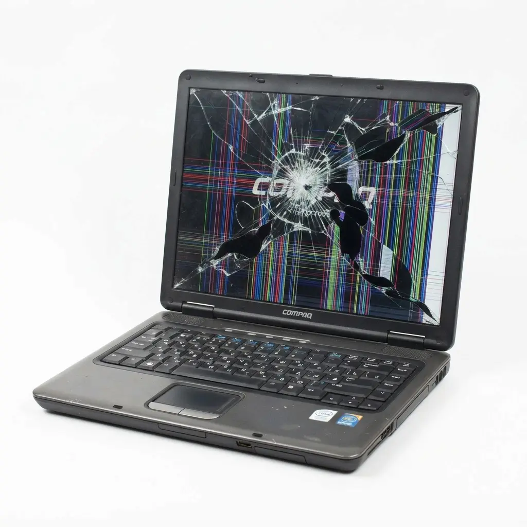 поменять матрицу ноутбука Compaq в Гатчине
