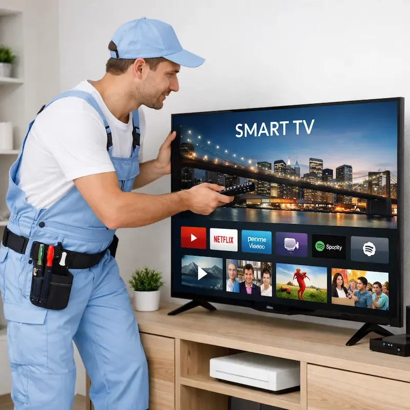 Как вызвать мастера для настройки Smart TV в Гатчине