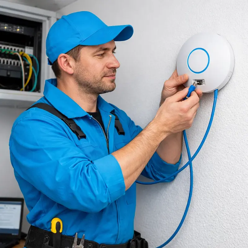 Подключение точки доступа в Гатчине