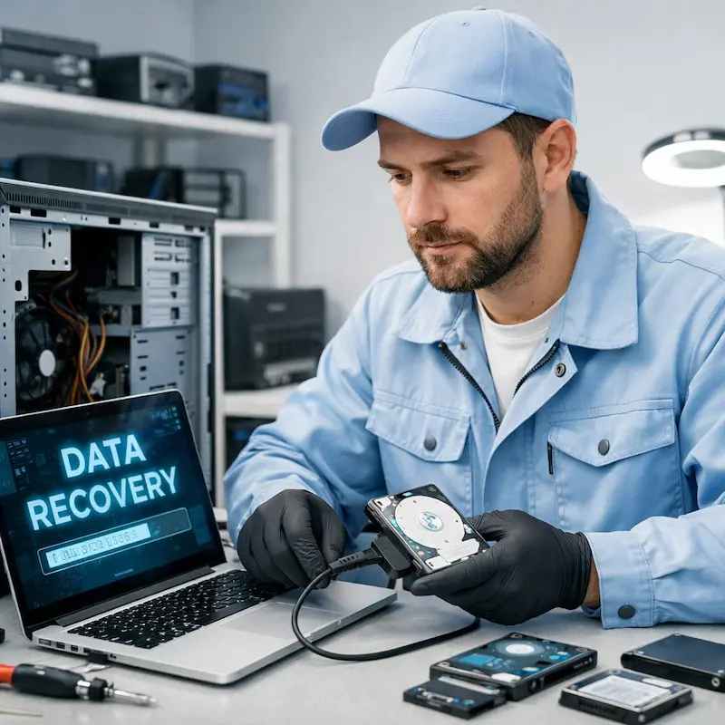 Восстановление файлов в Гатчине