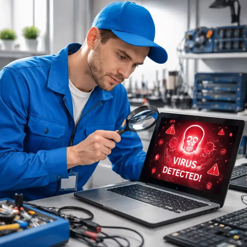 Поиск компьютерных вирусов в Гатчине